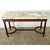 Wood French 19th Century Louis XVI Style Mahogany & Marble Center Table For Sale - Image 7 of 12