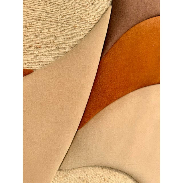 1970s Original Susan Caffrey Signed Soft Sculpture Textile Wall Panel For Sale In Los Angeles - Image 6 of 12