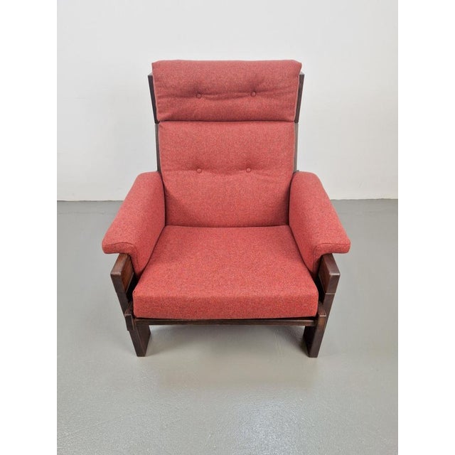 Wengé Lounge Chair by Martin Visser for T Spectrum For Sale - Image 10 of 16