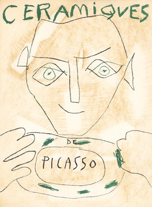 1948 True First Edition "Ceramiqués De Picasso" (Ceramics) Complete With 18 Prints