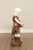 Mid 20th Century Figural Girl with Flowers Carved Marble Life-Size Statue For Sale - Image 11 of 13