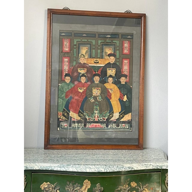 Chinese Family, 1800s, Painting For Sale - Image 10 of 11