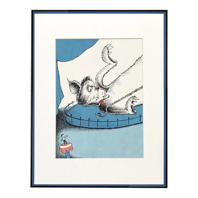 Framed Print for Dr Seuss For Sale