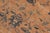 1990s Shabby Chic Orange/Beige Wool Rug - 6'2'' X 9'0'' For Sale - Image 5 of 10