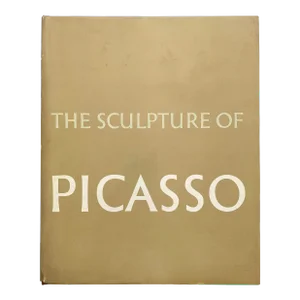 " the Sculpture of Picasso " Vintage 1967 First Edition Mid Century Modern Photogravure Print Museum of Modern Art Exhibition Hardcover Art Book
