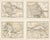 Ancient Greece Maps from Ambroise Tardieu, 1825, Set of 4 For Sale - Image 12 of 12