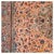 Antique Persian Tabriz Pahlavi Wool 10x13 Salmon, Rose & Blue Handmade Area Rug #9902599 For Sale In Houston - Image 6 of 10