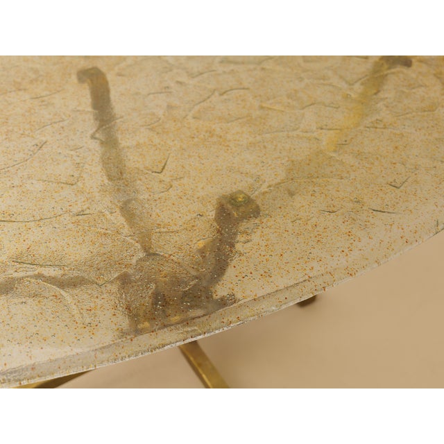 Bronze Table in the style of Lothar Klute, 1980s For Sale - Image 9 of 11