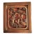 Chinese Vintage Wood Carving of Two Deer in a Wood Frame For Sale
