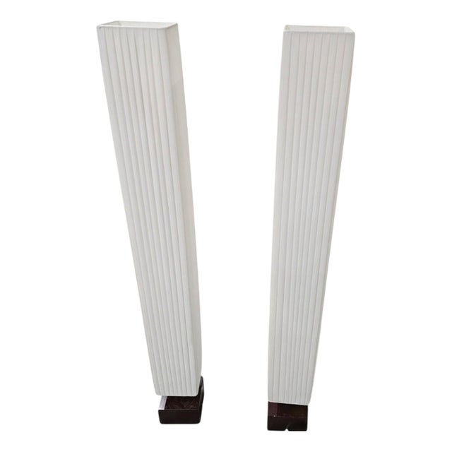 Floor Lamps by Christian Koban for Dom, 1980s, Set of 2 For Sale