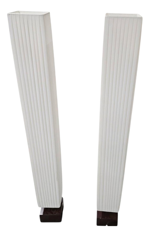 Floor Lamps by Christian Koban for Dom, 1980s, Set of 2