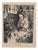 Félicien Rops, Woman from the Gâtinais, 19th Century, Engraving For Sale