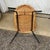 1960s Vintage Mid Century Boho Bamboo Rattan Basket Hoop Chairs- Set of 4 For Sale In Philadelphia - Image 6 of 10