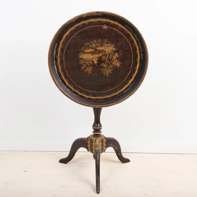Late 18th Century Swedish Tray Table For Sale - Image 3 of 9
