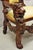 Late 20th Century Renaissance Gothic Style Large Figural Lion Carved Wood Paw Feet Throne Chair For Sale - Image 12 of 12