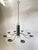 Vintage Metal Eight Arm Chandelier For Sale - Image 9 of 10