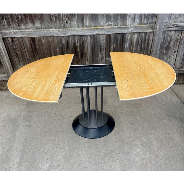 Postmodern Extension Table Attributed to Peter Maly For Sale In Denver - Image 6 of 8