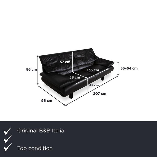 The alanda is one of b&b italia's most enduring bestsellers. A sumptuous cold-foam cushion rests on a steel frame, its...