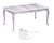French Provincial Style 1964 Vintage Baker Dining Room Table For Sale In Raleigh - Image 6 of 6