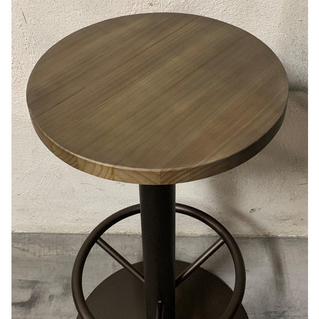 New Extendable Dining Table for Indoor and Outdoor with Wood Top For Sale - Image 9 of 18