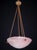Pink Art Deco Alabaster Pendant, 1940s For Sale - Image 13 of 13