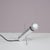 Gray Vintage Dutch Krekel Table Lamp by Otto Wasch for Raak, 1960s For Sale - Image 8 of 18