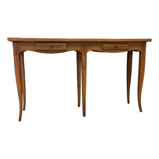 Mid-Century Italian Louis XV Style Console Table Made for Bloomingdale's in Italy For Sale