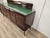 Mid-Century Modern Mahogany Sideboard with Glass Top, 1960 For Sale - Image 3 of 18