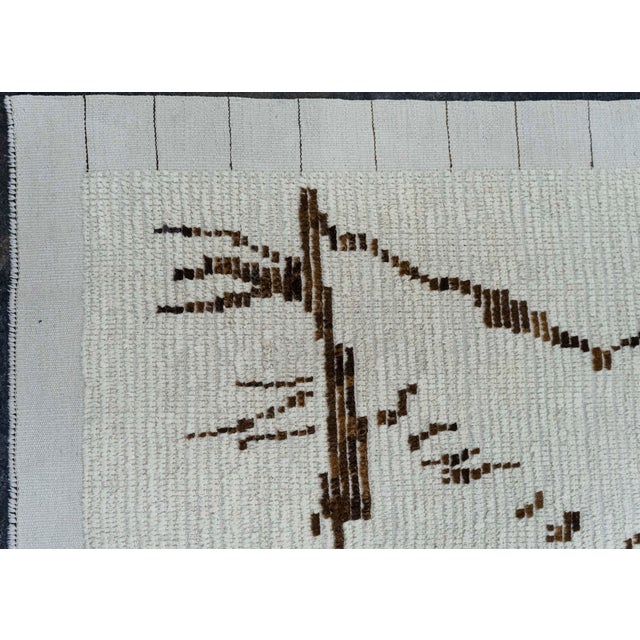 Early 21st Century Turkish Tulu Handmade Rug 11'8" x 16'9" #20336 For Sale - Image 5 of 8