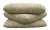 Billy Baldwin Billy Baldwin Style Stacked Turkish Pillow Ottoman in Brunschwig “Le Zebre” For Sale - Image 4 of 9