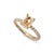 Brand: A. Jaffe Gender: Ladies Metal Type: 14K Yellow Gold Size: 6.5 Shank Maximum Width: 2.00 mm Weight: 2.84 Grams...