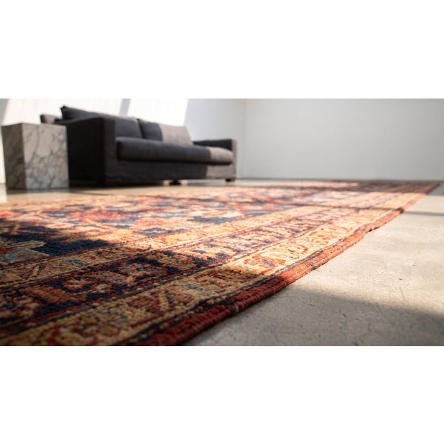 19th Century W. Persian Kurdish Carpet ( 2'6" x 16' - 76 x 488 ) For Sale - Image 11 of 13