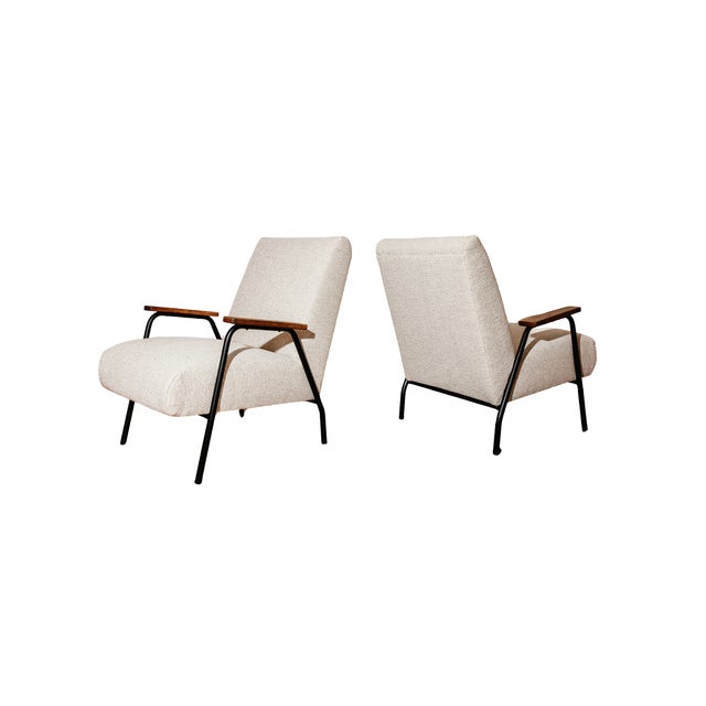 Rio Lounge Chairs by Pierre Guariche for Meurop, Belgium, 1960, Set of 2 For Sale - Image 13 of 13
