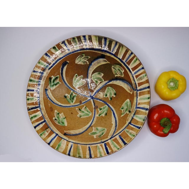 Sculpture Materials Vintage Handmade Clay Bowl or Plate, 1930s For Sale - Image 7 of 18