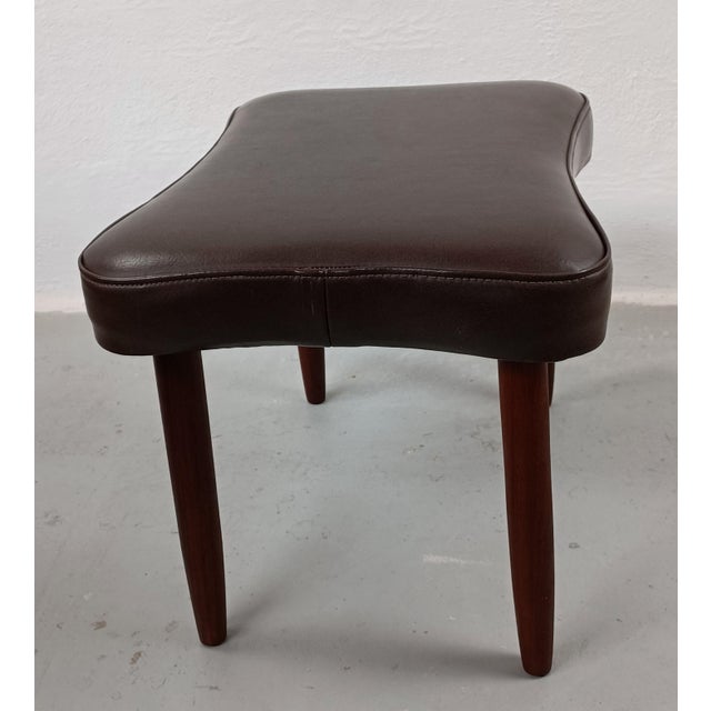Danish Footstool in Teak by Capri, 1960s For Sale - Image 9 of 10