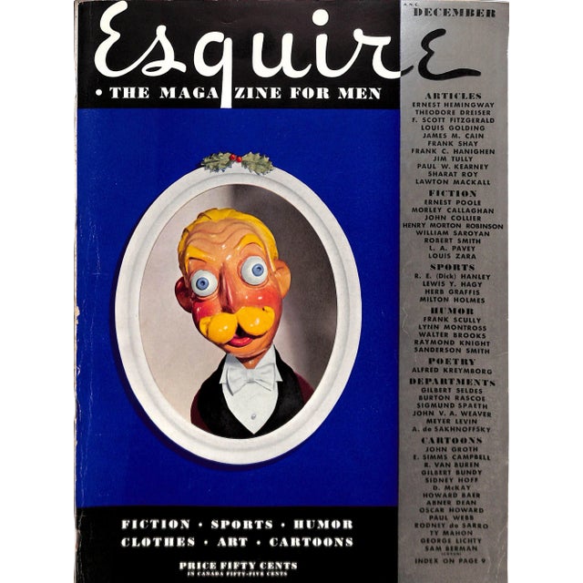 Esquire December 1934 For Sale