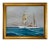 "Sailing Yacht Narada" After Antonio DeSimone, Contemporary Reproduction Print on Canvas, Framed, 16 x 20 For Sale