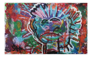 Sax Berlin Anytime Anywhere. Contemporary Neo Expressionist Painting 2010