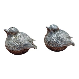 Vintage Bird Salt and Pepper Shakers, 1950s, Set of 2 For Sale