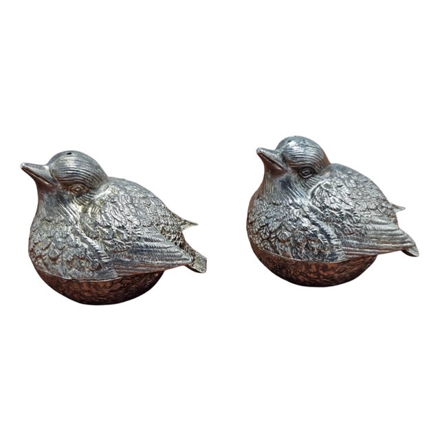 Vintage Bird Salt and Pepper Shakers, 1950s, Set of 2 For Sale