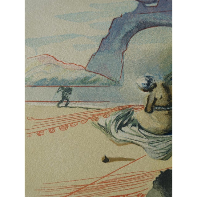 Salvador Dali, Avarice et prodigalité, Etching For Sale - Image 5 of 7