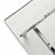 Vintage Modernist Chrome and Clear Glass Square Side Table For Sale - Image 16 of 17