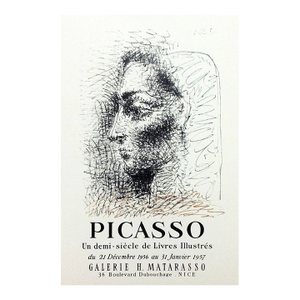 Picasso Lithograph 82 Half Siecle Livres Illustrees, 1959