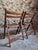 Vintage French Beech Wood Folding Chairs, 1970s, Set of 2 For Sale - Image 4 of 12