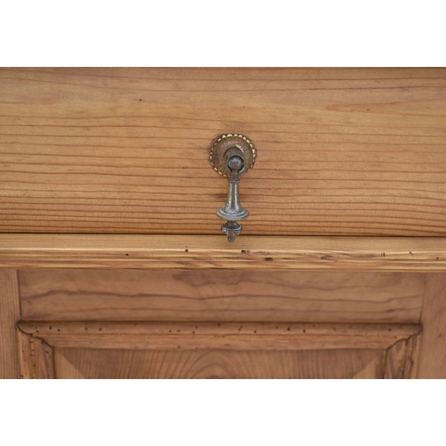 Pine Two Door Vertigo or "Vertical Cabinet" For Sale - Image 11 of 14