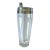 1950s Oversized Chrome & Frosted Glass Cocktail Shaker – Barware Classic After Ralph Lauren Dorothy Thorpe For Sale