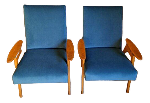 Vintage Armchairs Timeless Elegance and Comfort, Set of 2