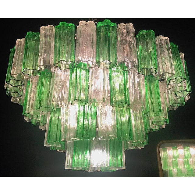 Modern Murano Glass Chandelier, 1970 For Sale - Image 10 of 18