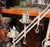 Up for consideration is a beautiful vintage tall standing white metal candelabra. This would look lovely in your home, and...