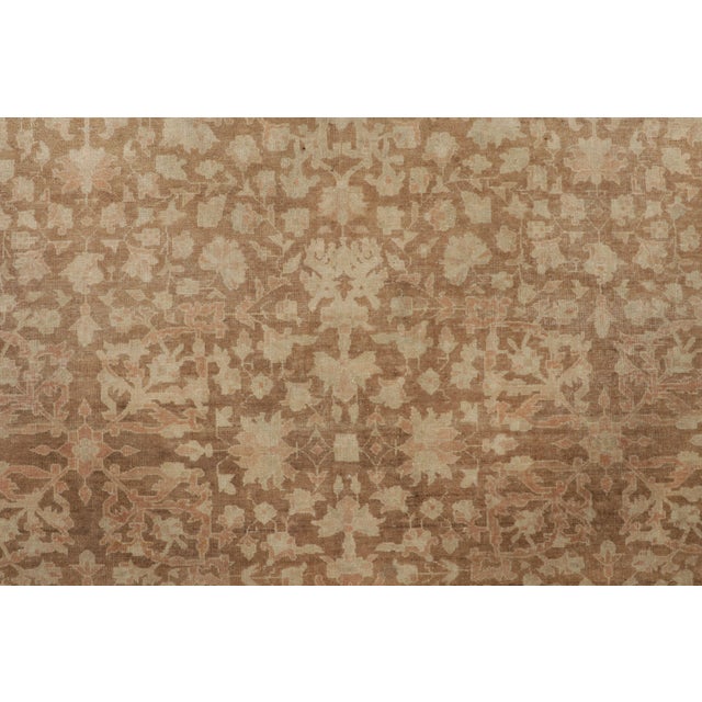 Persian Antique Tabriz Floral Medallion Wool Rug, by Rug & Kilim, 1920-1929 For Sale - Image 3 of 9